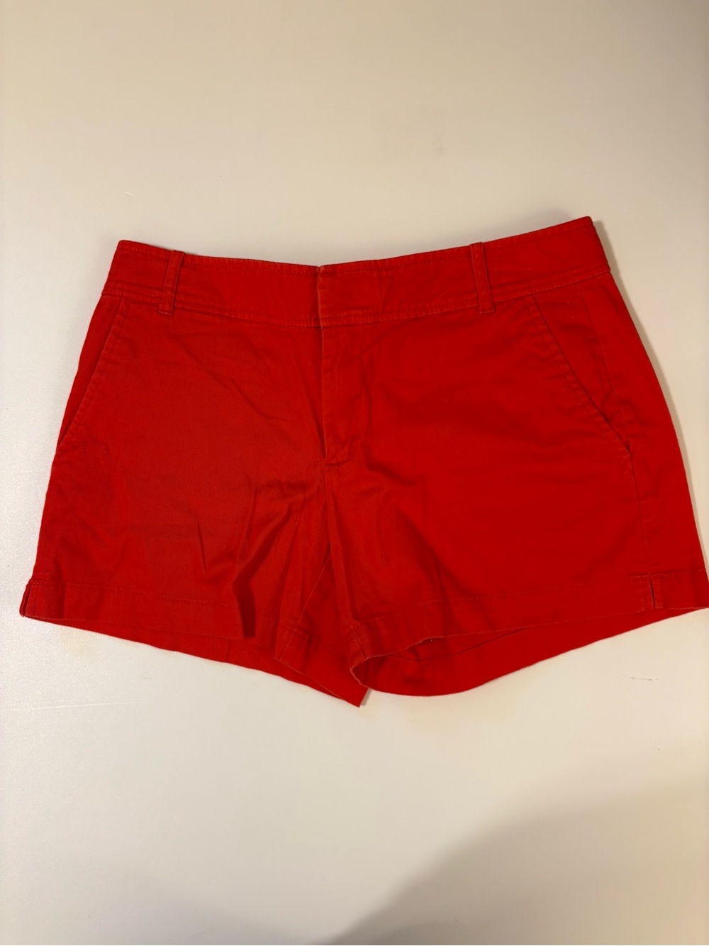 New York & Company Bright Red Women's Bermuda Shorts